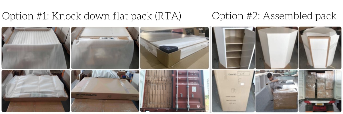 pack options